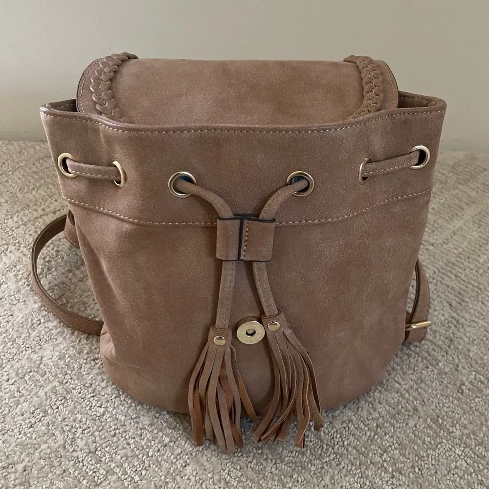 Call It Spring Faux Suede Mini Backpack - Picture 8 of 11